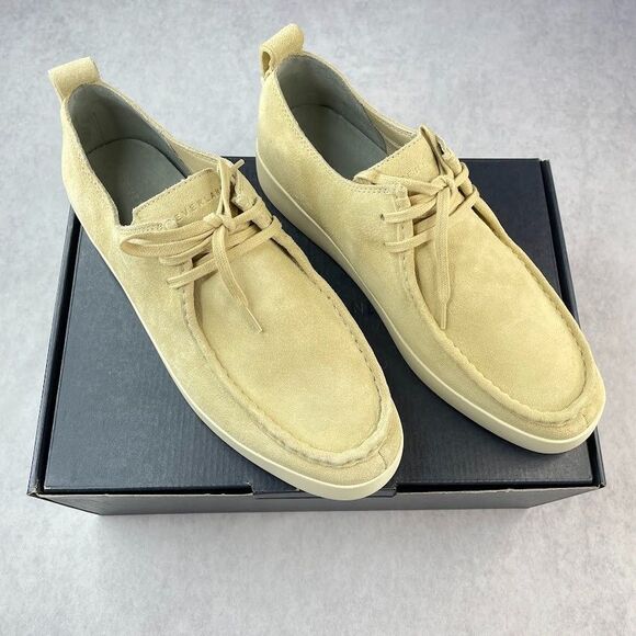 Everlane Shoes Mens Size 7 Beige The Desert Shoe Suede Leather Lace Up Loafer main image 6